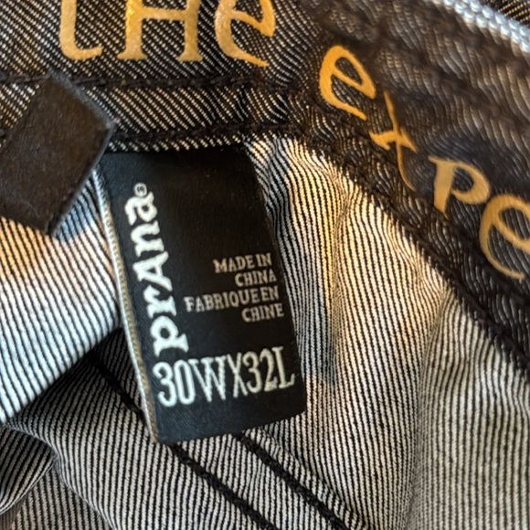 Prana Born From Experience Slim Fit Jeans Men's  5-Pocket - Picture 2 of 10